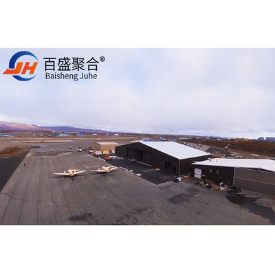 Q235B / Q345B Düşük karbonlu çelik prefabrik metal binalar prefabrik çelik çerçeve binalar