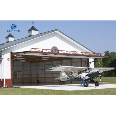 Q235/Q345B Çelik Yapı Bina ile Sismik ve Rüzgar Dirençli Yüksek Yüksek Hangar