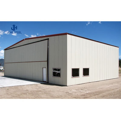 Q235/Q345B Çelik Yapı Bina ile Sismik ve Rüzgar Dirençli Yüksek Yüksek Hangar