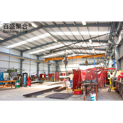 Büyük Aralıklı İnşaat Katı H Şekilli Çelik kiriş Metal Atölyeleri ve Garajları
