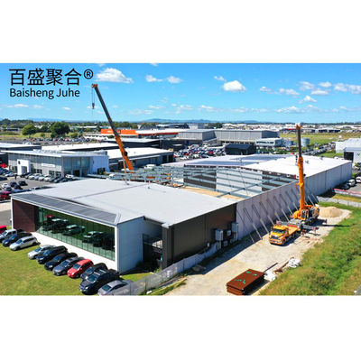 Endüstriyel Binalar Metal Prefabrik Yapılar Katı H şeklinde Çelik kiriş