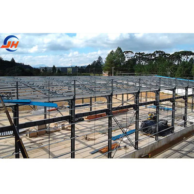 Endüstriyel Binalar Metal Prefabrik Yapılar Katı H şeklinde Çelik kiriş