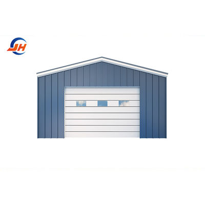 Ana Yapı Bölümü Coulmn Prefabrize Yeşil Renkli Garaj için Çelik Çerçeve Atölyesi