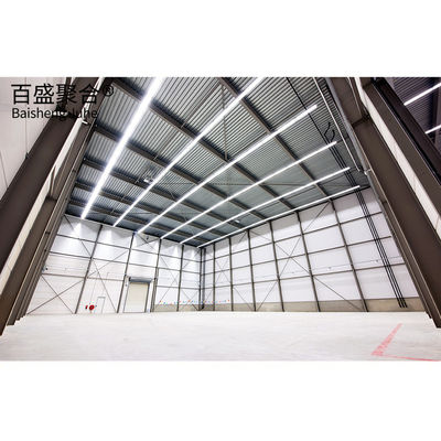 Boyalı Çelik Tarım Prefab Metal Çadır Çelik Modern Depo Çelik Yapı Bina