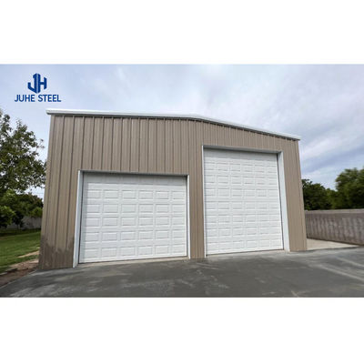 Q235B/Q345B Düşük karbonlu çelik 100*100*9m Hangar Atölyesi için prefabrik çelik deposu