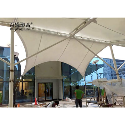PVC PVDF PTFE Araç Güneş Gölgüsü Dışarıya