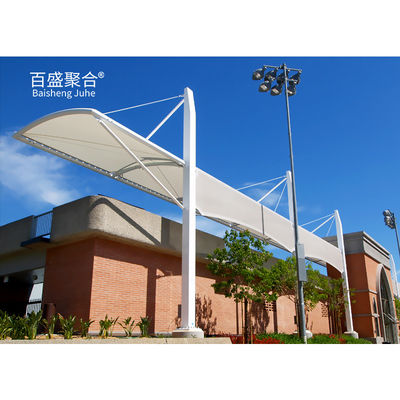 PVC PVDF PTFE Araç Güneş Gölgüsü Dışarıya