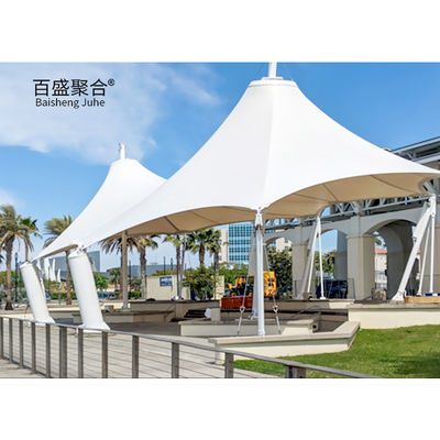 PVC PVDF PTFE Araç Güneş Gölgüsü Dışarıya