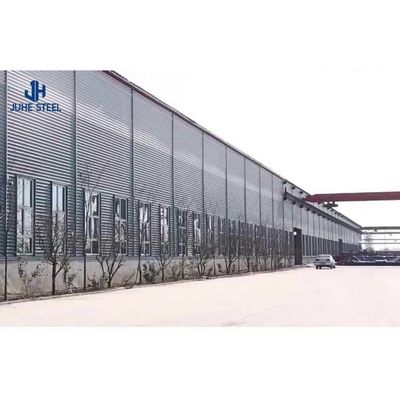 Solid H-shape Steel Beam Prefabrikated Metal Warehouse Bahçe Çadırı/Alat Evi için Hangar
