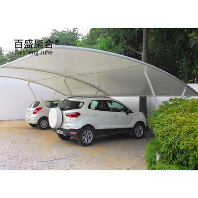 Metal çerçeve ve ısı ile işlenmiş ahşap ile uygun fiyatlı çelik zar yapısı otopark.