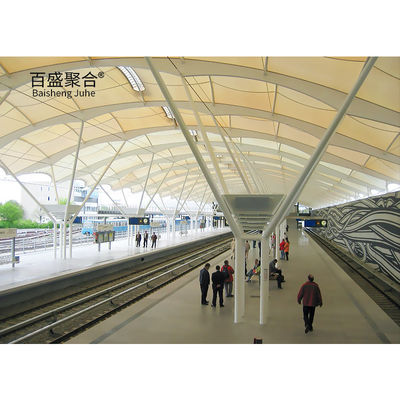 Yüksek Rise Atölyesi Galvanized Steel Structure Building With Tear Strength W/F 400/350N/5CM