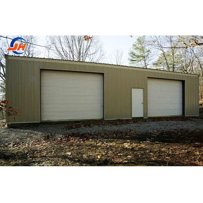 Purlin C.Z şeklindeki çelik kanal ağır 30x40ft çift araba parkı için metal garaj