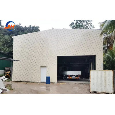 Purlin C.Z şeklindeki çelik kanal ağır 30x40ft çift araba parkı için metal garaj