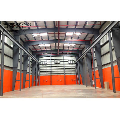Prefabrik Çelik Yapı Depo Düşük Karbonlu Çelik Endüstriyel Çadır İnşaatı