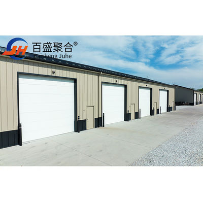 ASTM Standart Özelleştirilmiş Küçük Uzay Çerçeve Prefab Hafif Ağırlıklı Çelik Yapı Garaj
