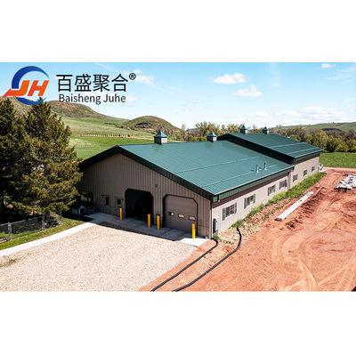 ASTM Standart Özelleştirilmiş Küçük Uzay Çerçeve Prefab Hafif Ağırlıklı Çelik Yapı Garaj
