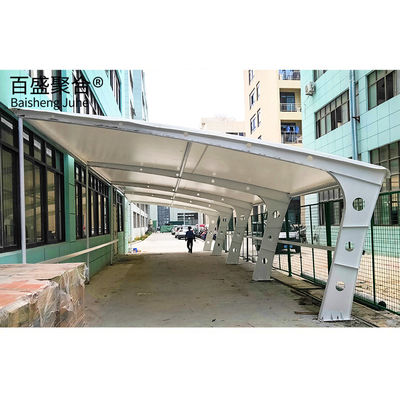 Müşteri Gereksinimlerine göre özelleştirilebilir Çelik Tüp Garaj Prefab Metal Carport Bina