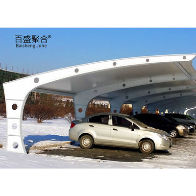 Müşteri Gereksinimlerine göre özelleştirilebilir Çelik Tüp Garaj Prefab Metal Carport Bina