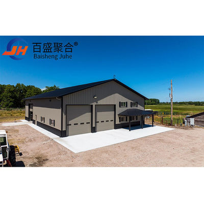 Hafif Çelik Yapı Çerçeve Endüstriyel Çelik Carport için Q235B/Q345B Düşük Karbonlu Çelik