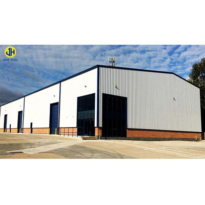 Depolama Prefabrik Depo Alan Çerçeve Yapısı Çelik Atölyesi Q355 Q235B ile