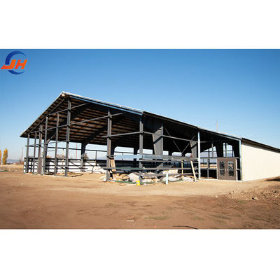 Uzun yorgunluk ömrü için metal çubuklar Prefabrik çelik yapı depo