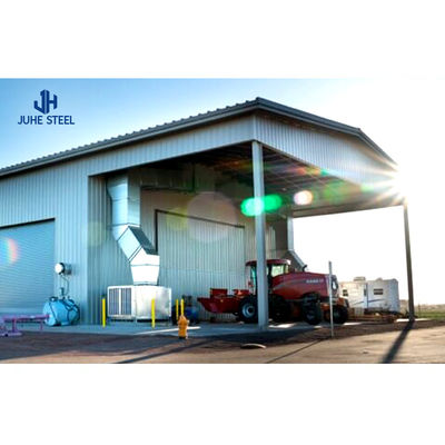 Prefabrik Çelik Yapı Çelik Yapı Çelik Çerçeve Atölyesi için Araba Garajı