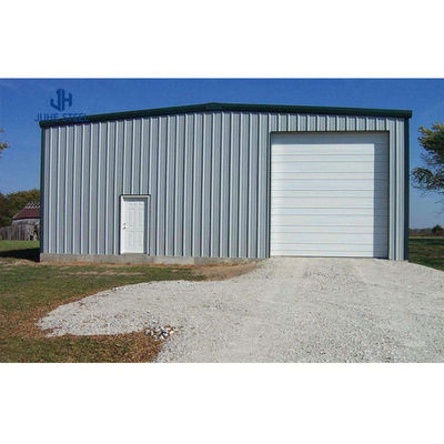 Portable Metal Steel Structure Car Garage Building With Doors And Solid H Shape Steel Beam (Gözlüklü Metal Çelik Yapısı, Kapılar ve Katı H Şekilli Çelik kirişli bina)