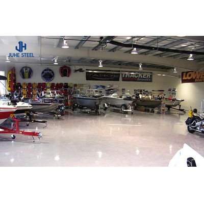 Portable Metal Steel Structure Car Garage Building With Doors And Solid H Shape Steel Beam (Gözlüklü Metal Çelik Yapısı, Kapılar ve Katı H Şekilli Çelik kirişli bina)