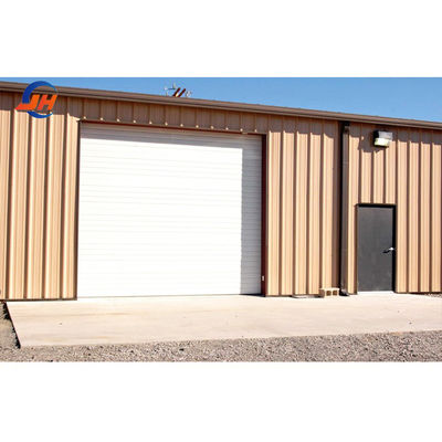 Q235B/Q345B düşük karbonlu çelik prefabrik 3 araba metal garajı