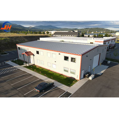GB Standartı Q235B/Q345B Düşük Karbonlu Çelik Metal Bina Çelik Yapı Depo