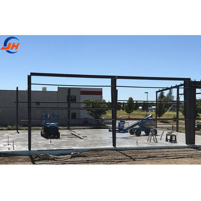 GB Standartı Q235B/Q345B Düşük Karbonlu Çelik Metal Bina Çelik Yapı Depo