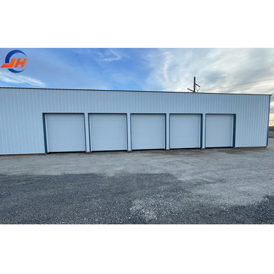 Prefabrik Metal Depo Bina İnşaat Kaydırma Kapalı Çelik Yapı