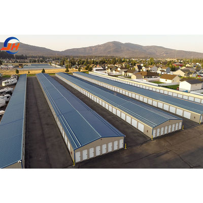 Prefab küçük çiftlik depo tasarımı çelik yapı binası ve Q235/Q345B sınıfı