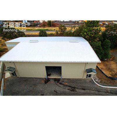 Q235B Q345B Düşük karbonlu çelik çok katlı çelik çerçeve inşaat prefab çelik depo