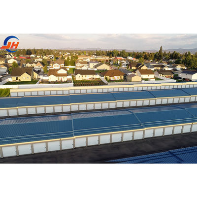 GB Standart Kesme Servisi Sağlandı Kolay Montaj İçin Ön Yapılandırılmış Galvanize Yapılar
