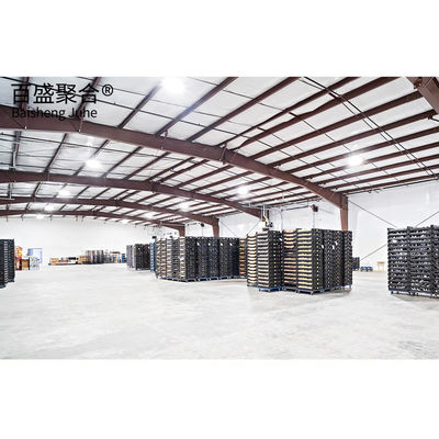 Metal Ahır Depolama Mağazası Kit Prefab Depo Çelik Yapı Tasarımı
