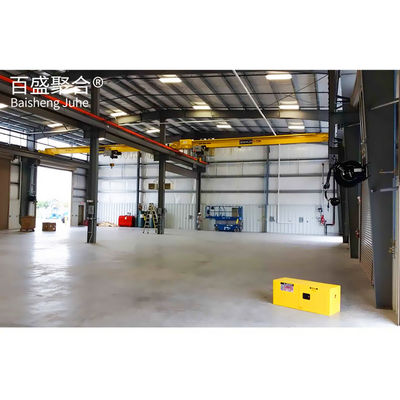 Q235/Q345B Sınıf Prefabrik Metal Tasarım Depo Mühendisliği için Kendini Depolama Gömleği