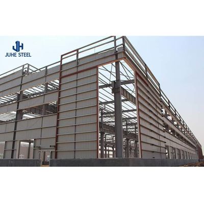 Q235B/Q345B Düşük karbonlu çelik prefabrik çelik yapı depo